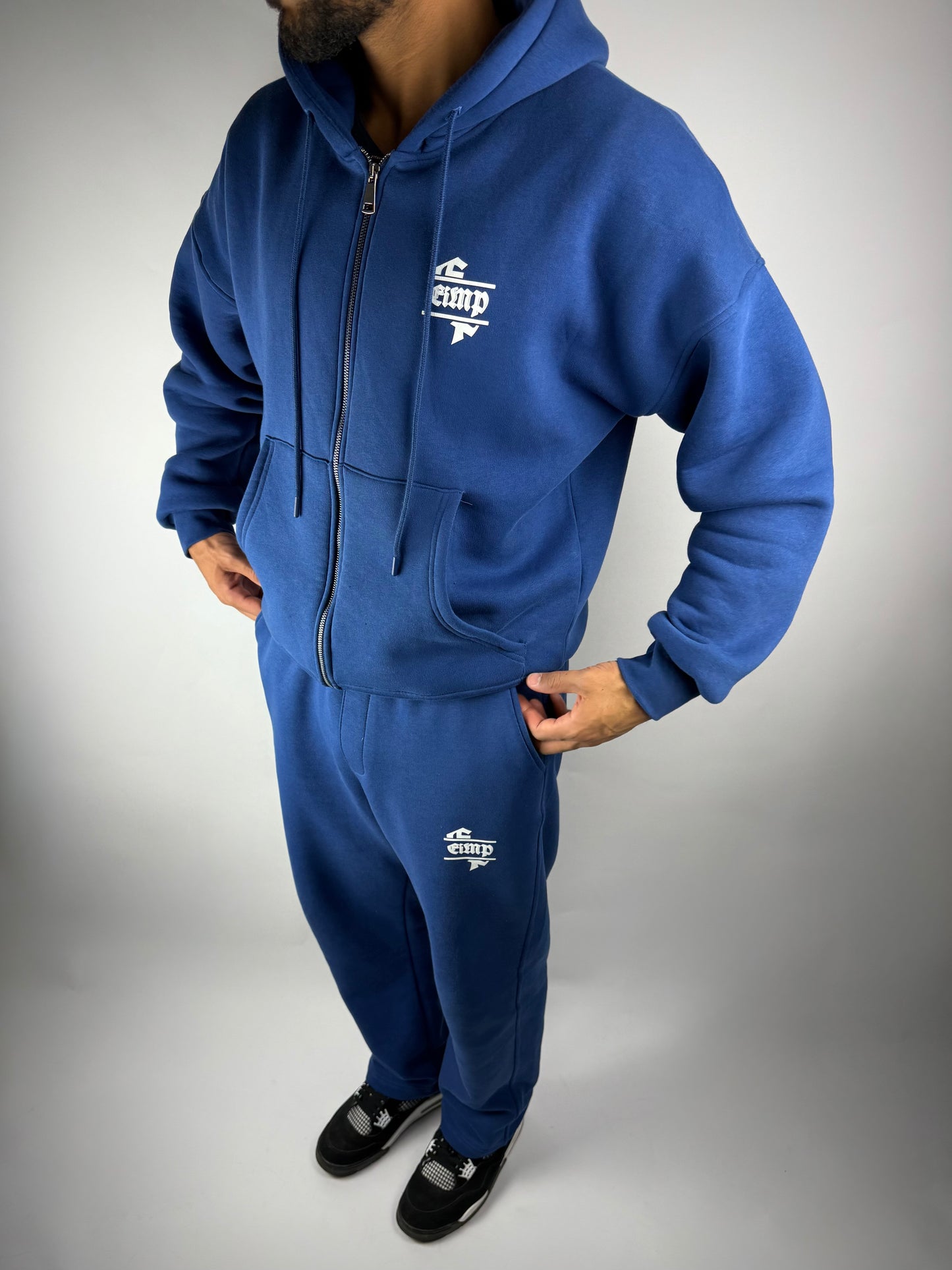 COZY DRP TRACKSUIT - OCEAN BLUE