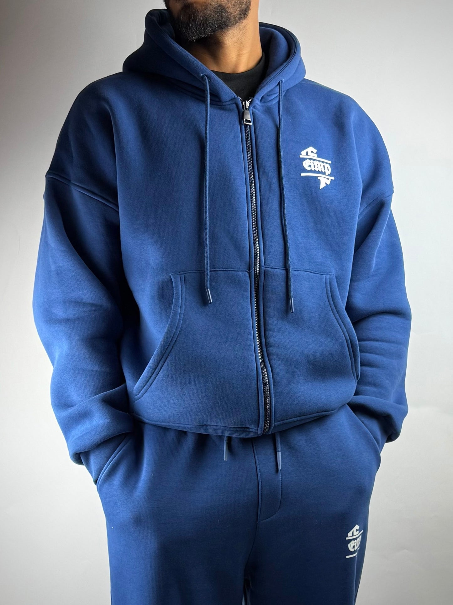 COZY DRP TRACKSUIT - OCEAN BLUE