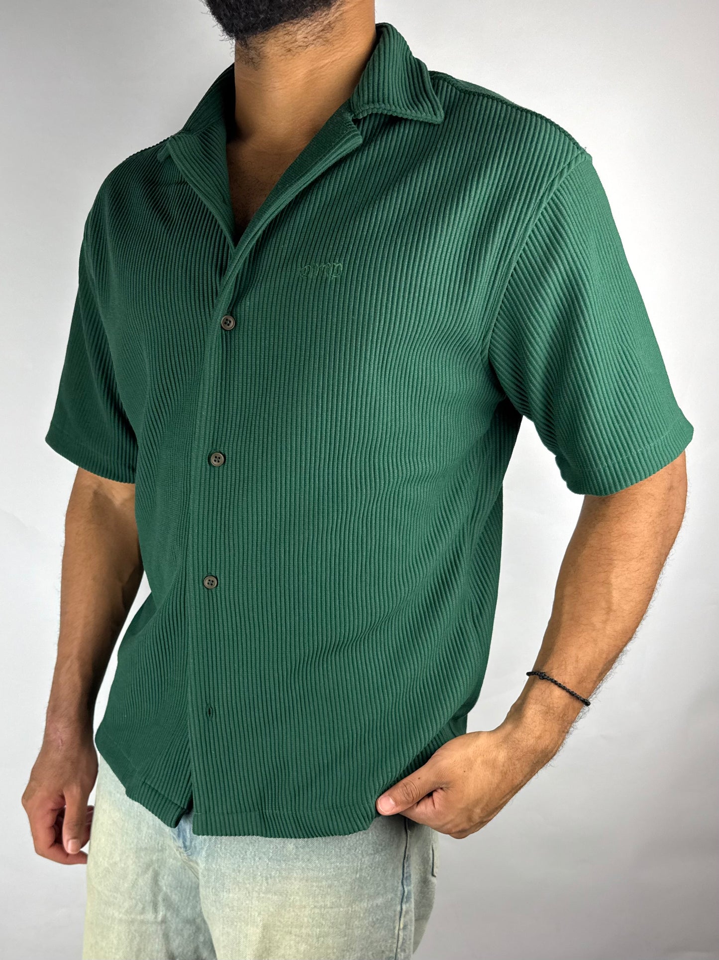 CORD SHIRT - GREEN