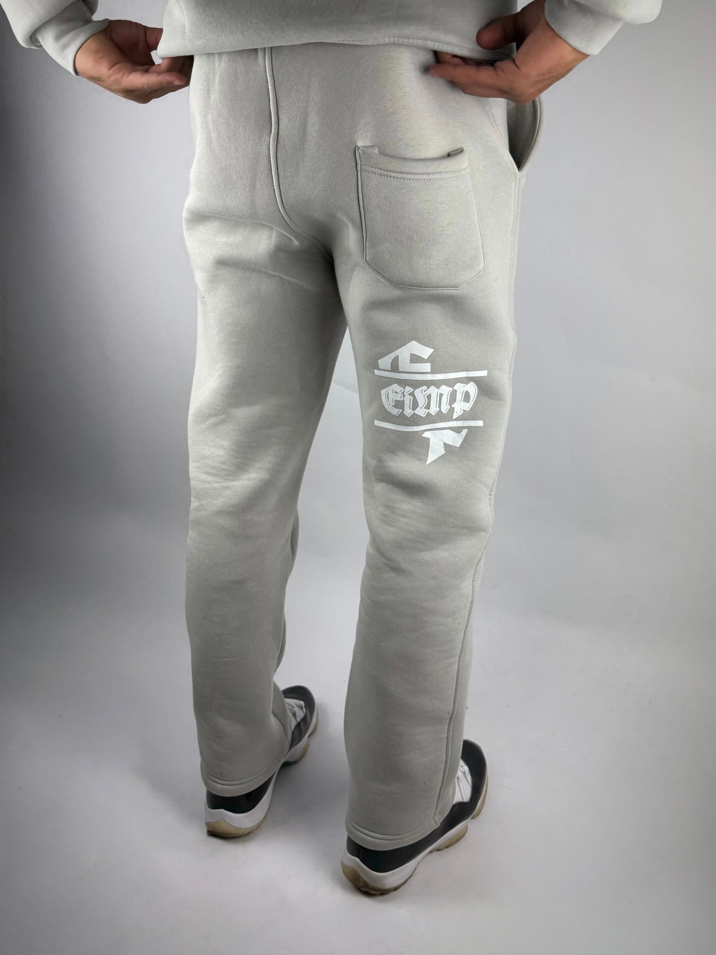 COZY DRP TRACKSUIT - LIGHT GREY