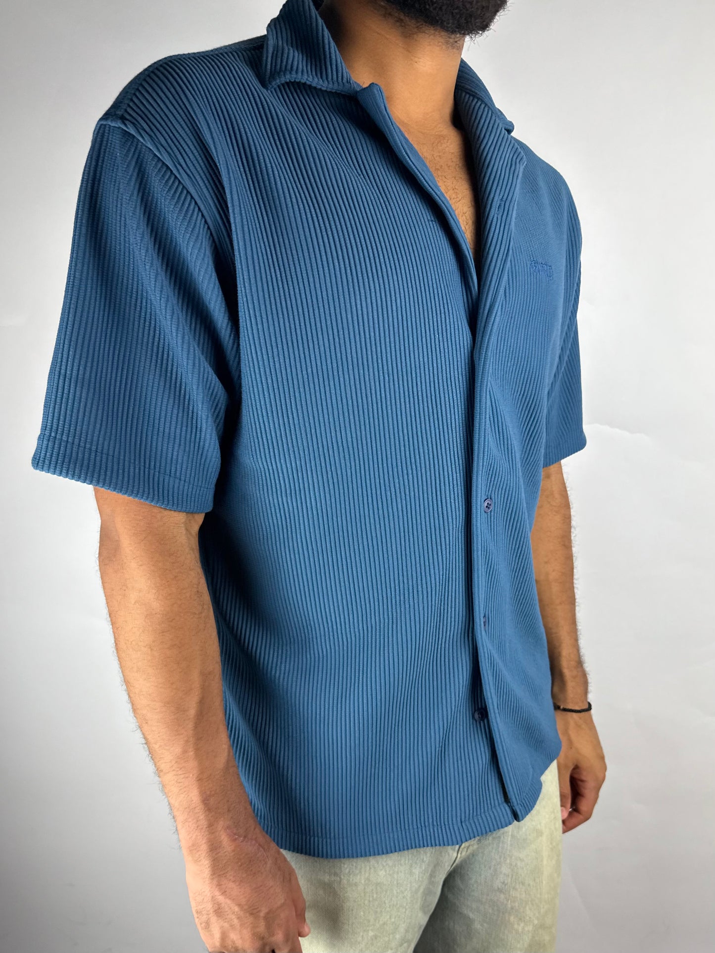 CORD SHIRT - BLUE