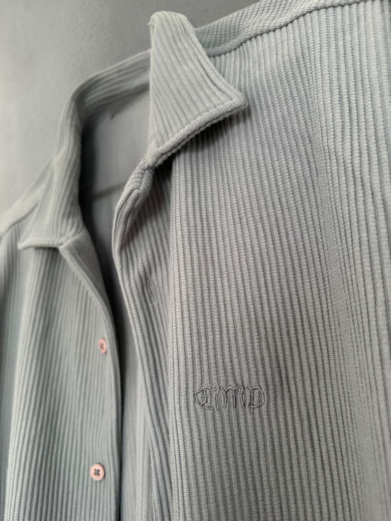 CORD SHIRT - GREY