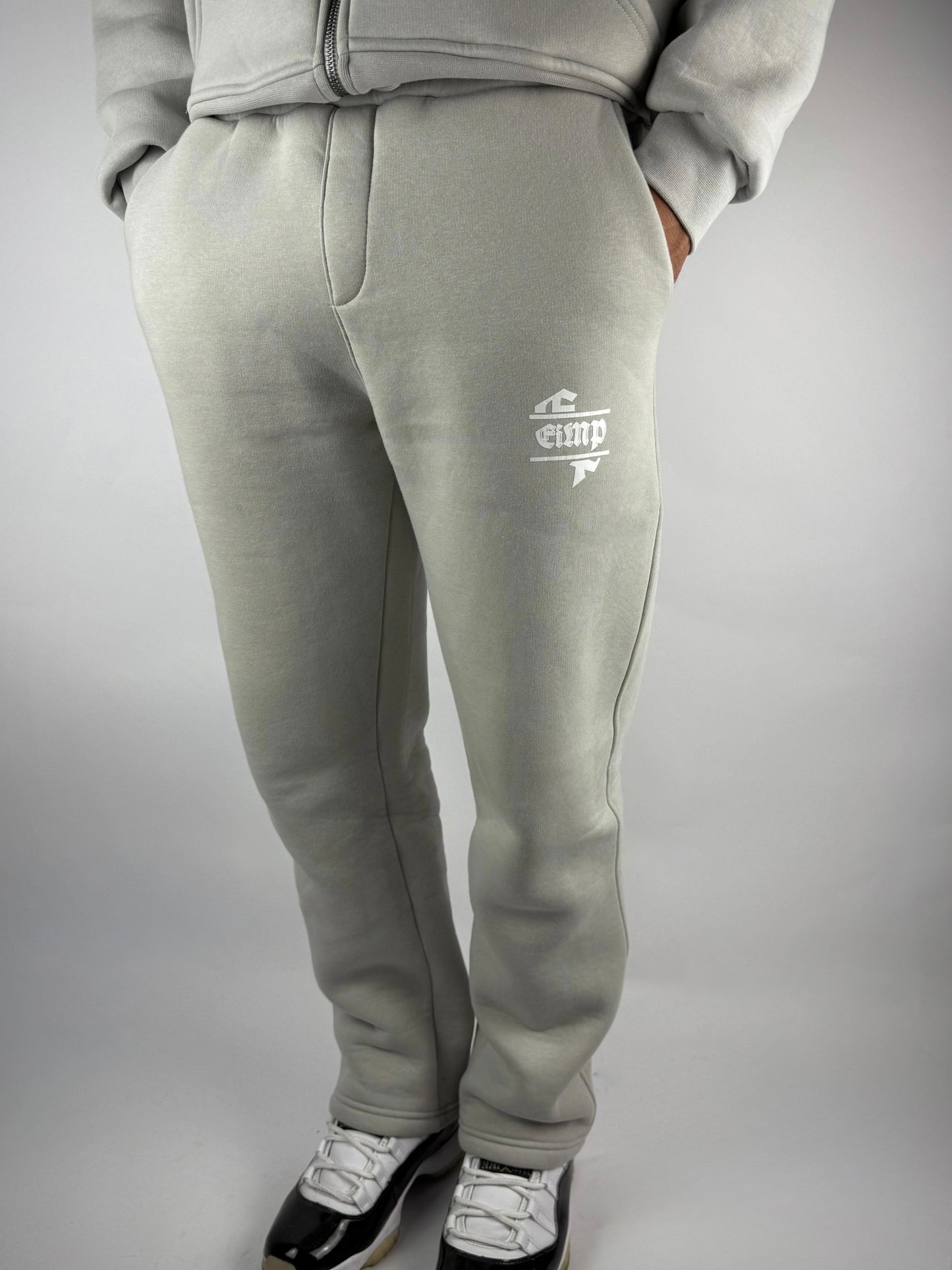 COZY DRP TRACKSUIT - LIGHT GREY