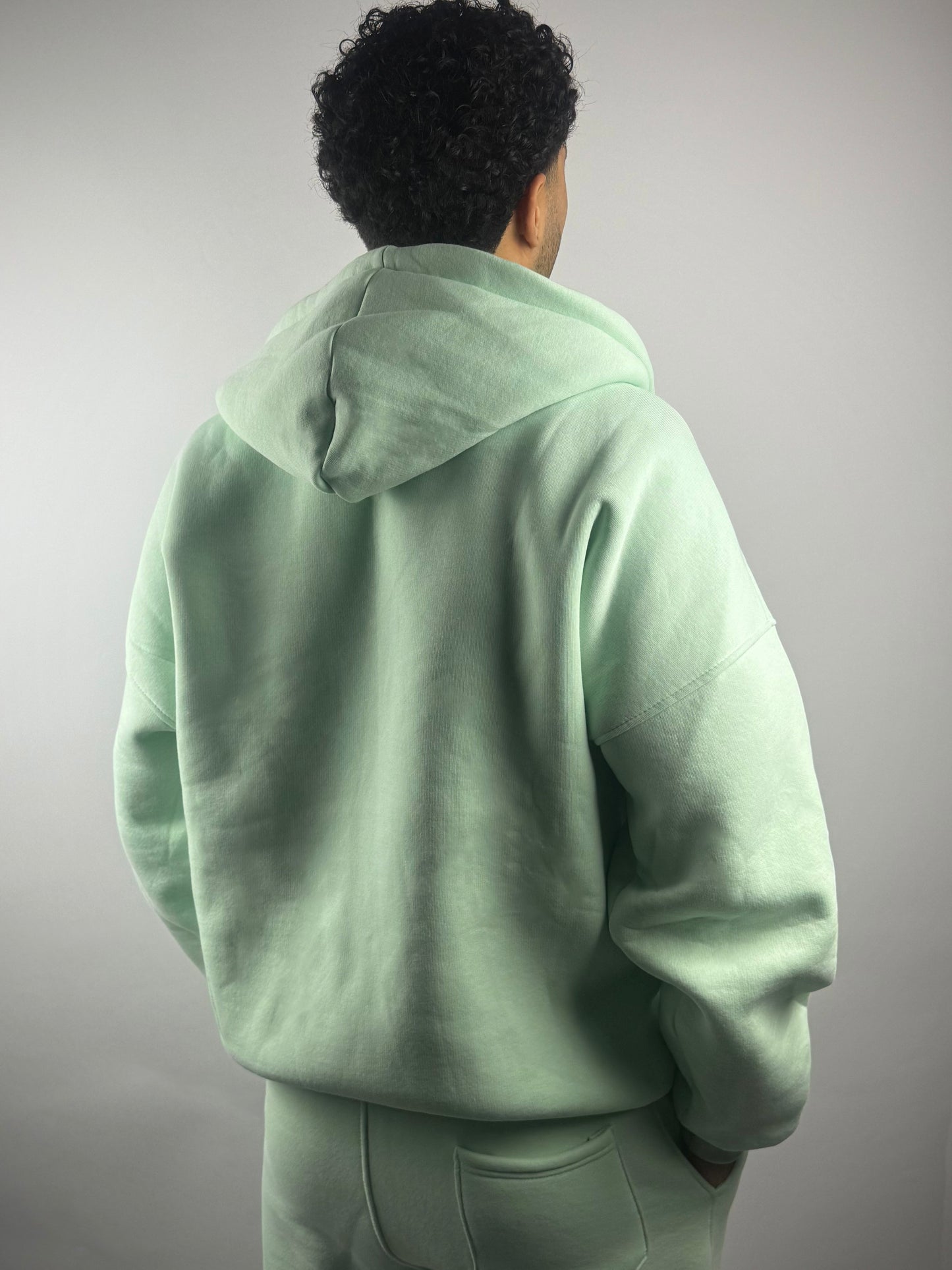 COZY DRP ZIPPER - MINT