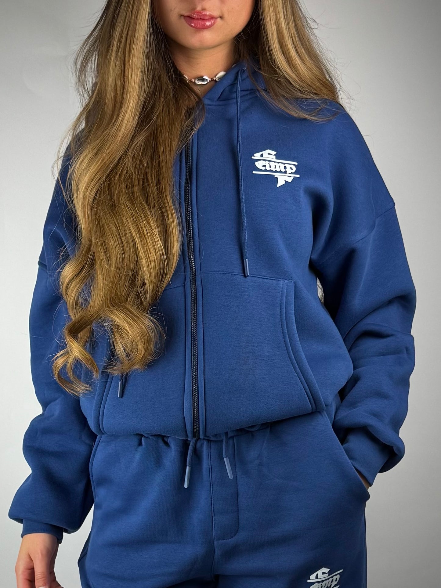 COZY DRP TRACKSUIT - OCEAN BLUE (W)
