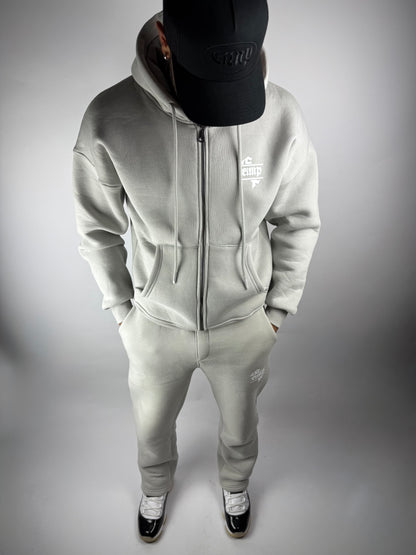 COZY DRP TRACKSUIT - LIGHT GREY