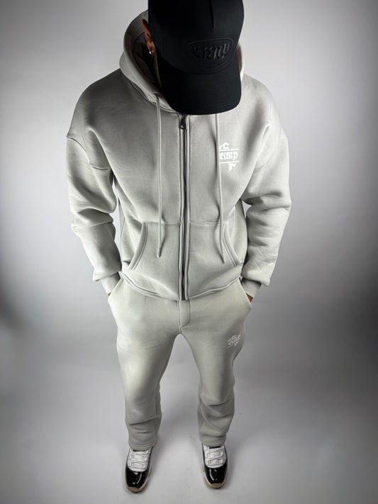 COZY DRP TRACKSUIT - LIGHT GREY