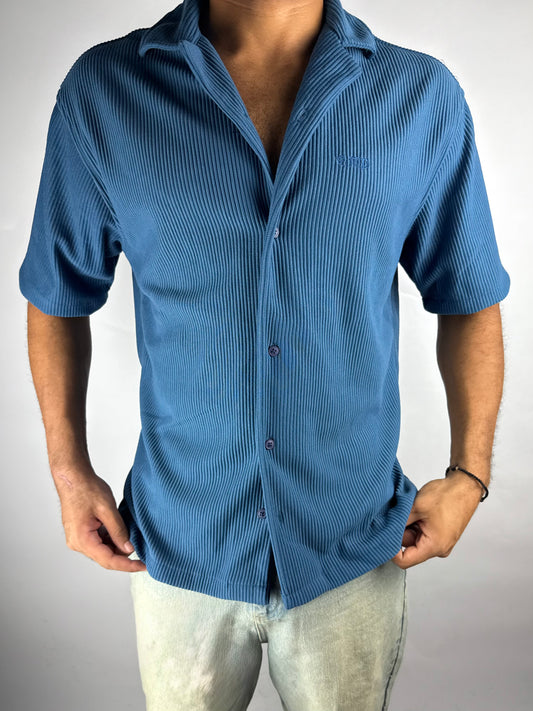 CORD SHIRT - BLUE