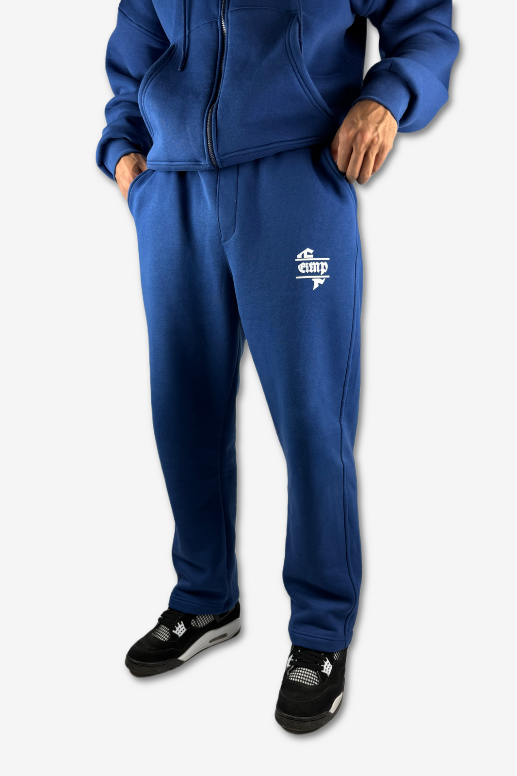 TROUSERS - OCEAN BLUE